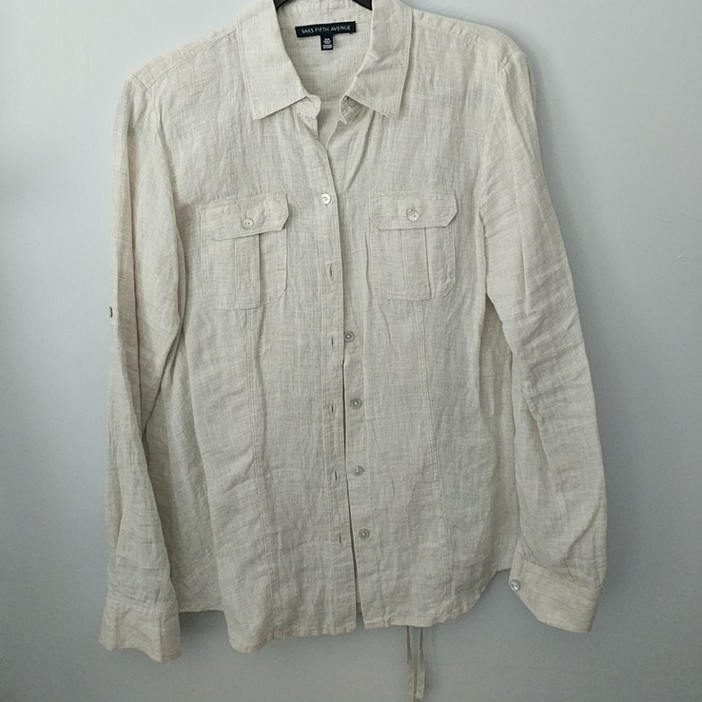 Saks fifth avenue beige top